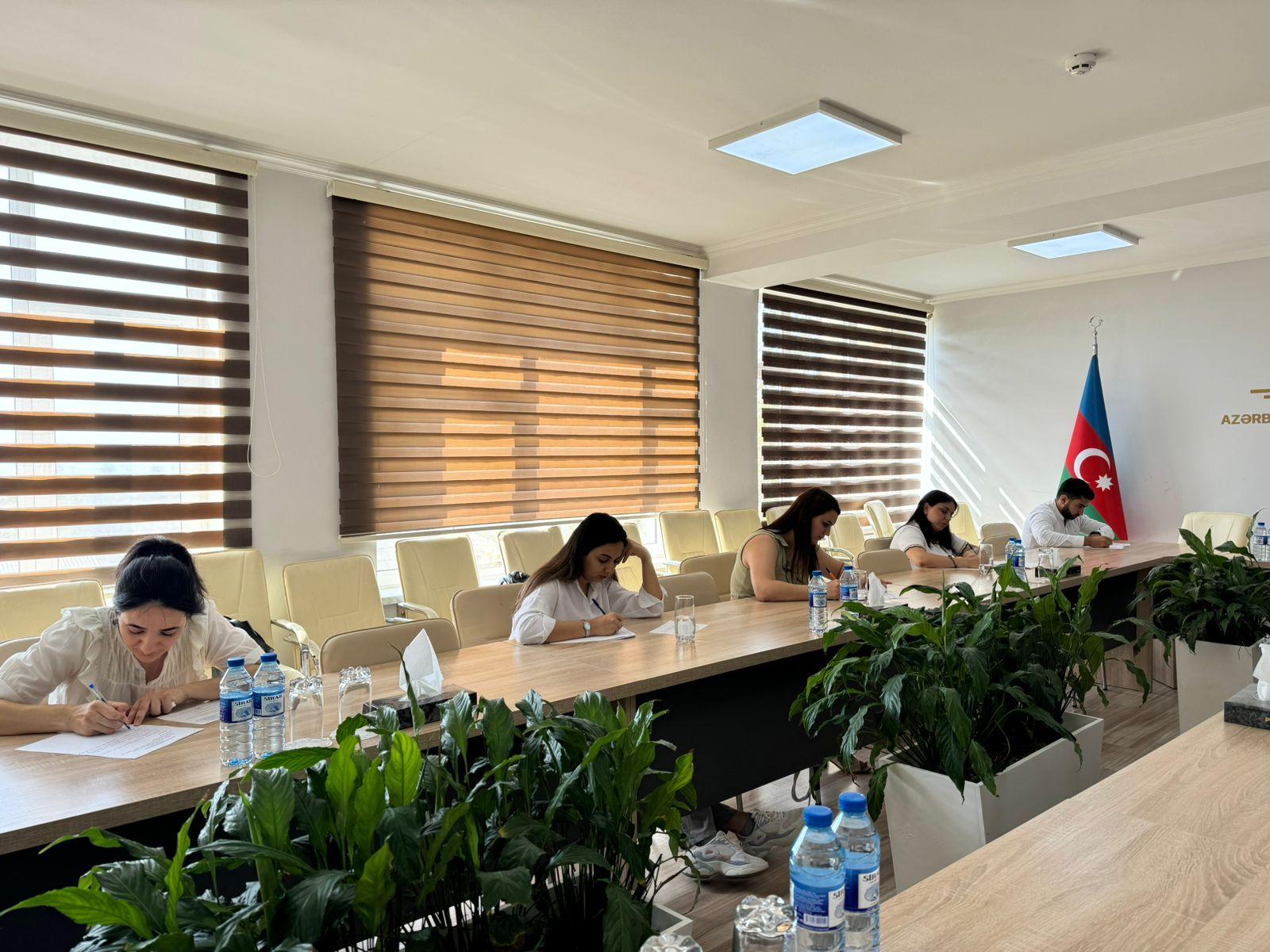 ARTİ-də doktorantura səviyyəsində ixtisas fənnindən qəbul imtahanları və elmlər doktoru proqramı üzrə dissertanturaya müsahibə keçirilib