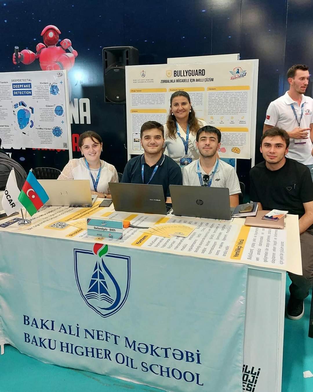 Bakı Ali Neft Məktəbinin komandası növbəti dəfə “Teknofest”də qalib olub