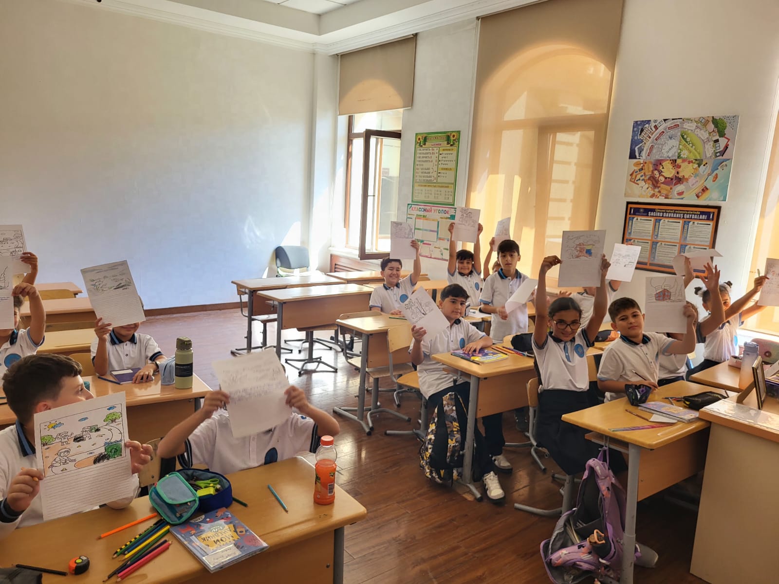 İctimai Şuranın üzvləri tədris ilinin ilk dərslərini izləyiblər