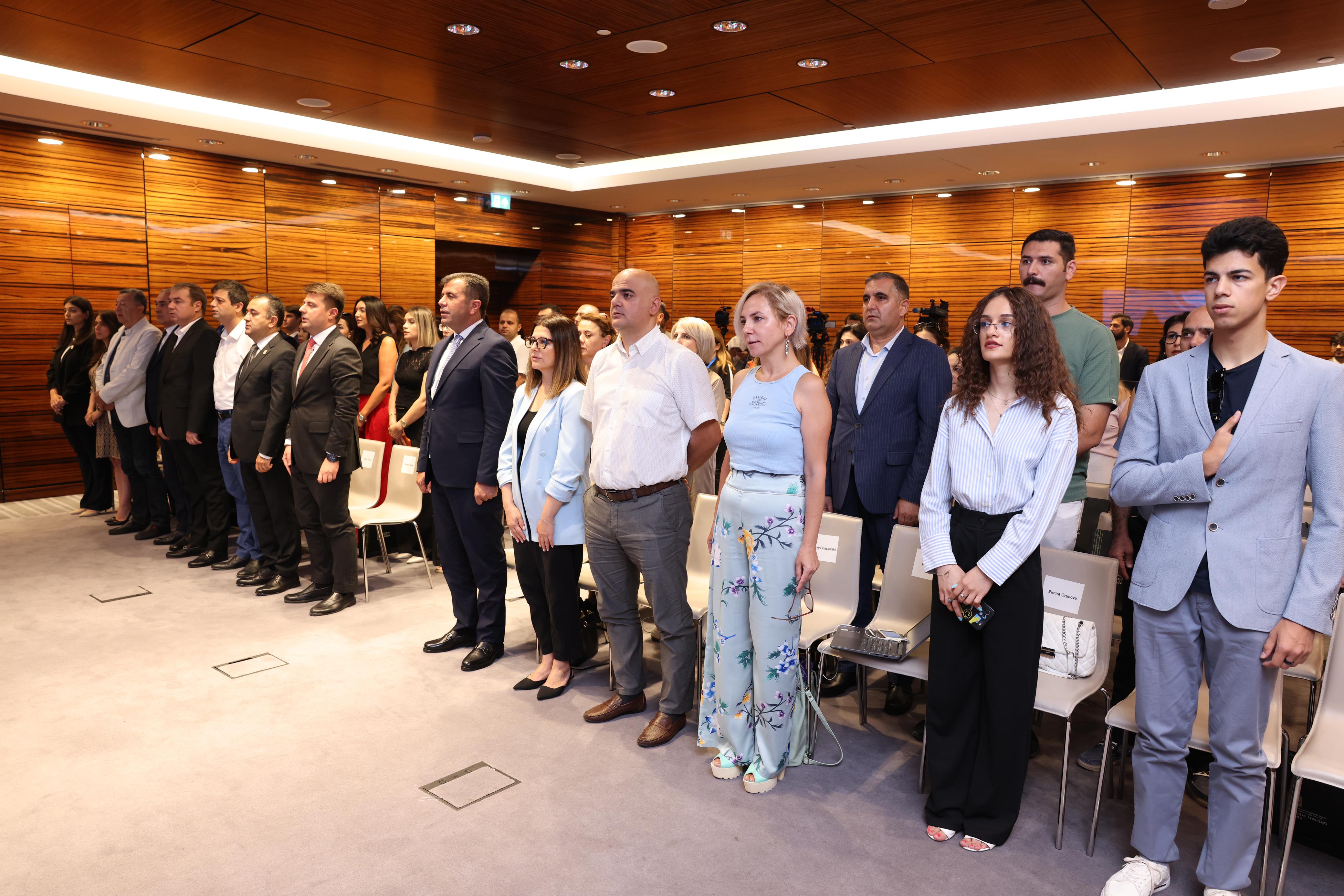 Təhsilin İnkişafı Fondunun 3 illik fəaliyyətinə dair hesabat tədbiri keçirilib - FOTOLAR-VIDEO