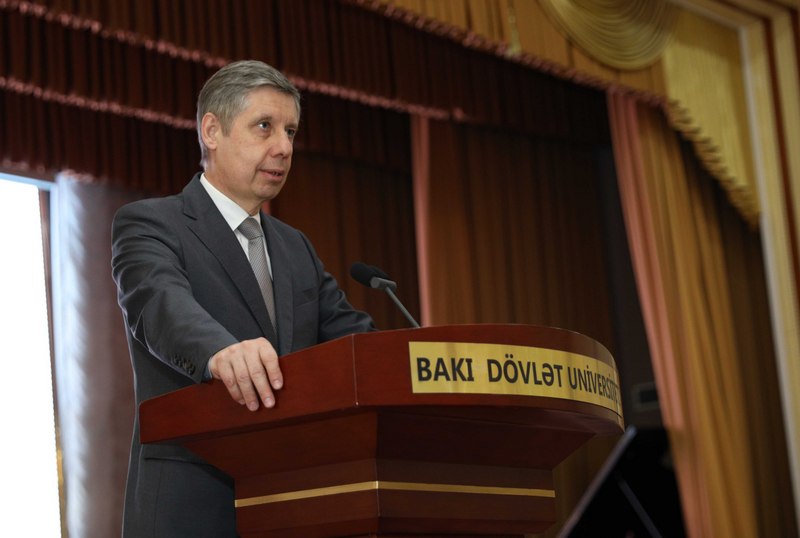 BDU-da Ümummilli Lider Heydər Əliyevin 100 illik yubileyi ilə bağlı tədbir keçirilib