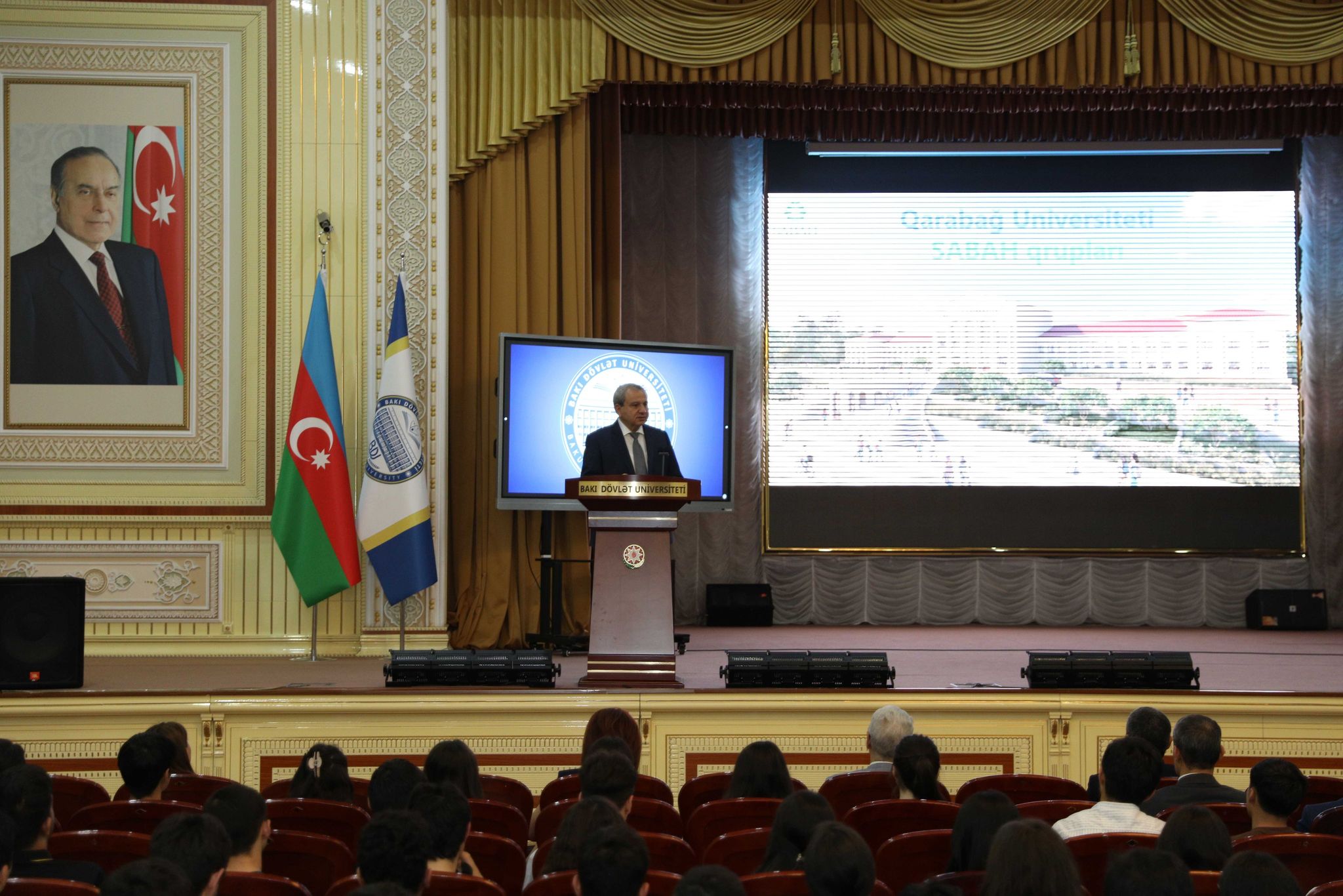 BDU-da Qarabağ Universitetinin SABAH qruplarına qəbulla əlaqədar infosessiya keçirilib