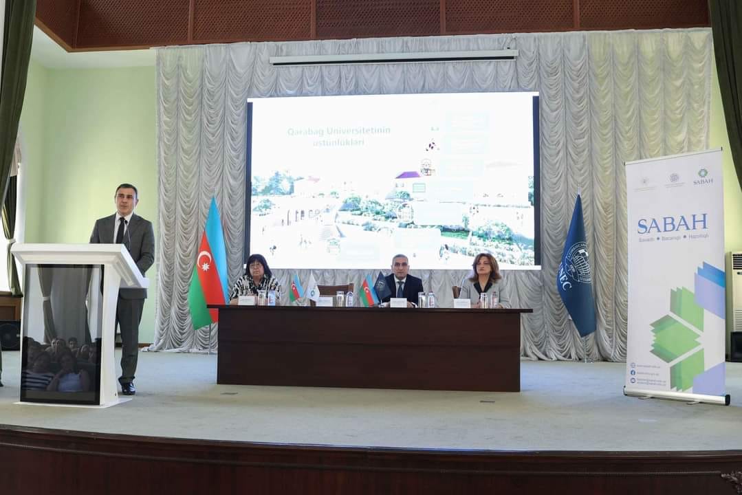 Qarabağ Universiteti SABAH qruplarının tələbə qəbulu üçün infosessiya keçirilib