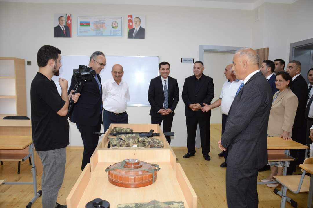 Masallıda yeni məktəb binasının açılışı olub