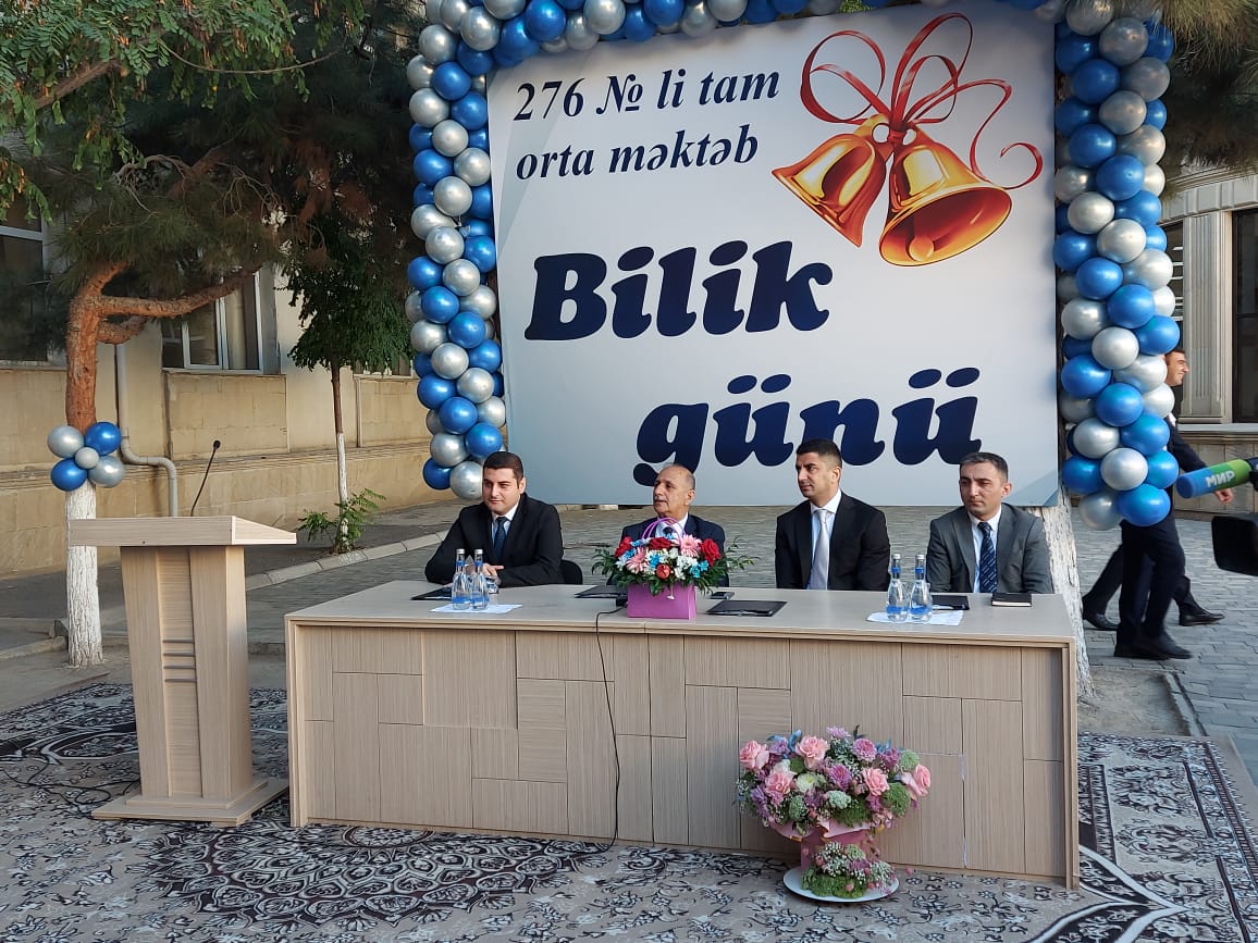 Bakıda 276 nömrəli tam orta məktəbdə Bilik Günü qeyd olunub