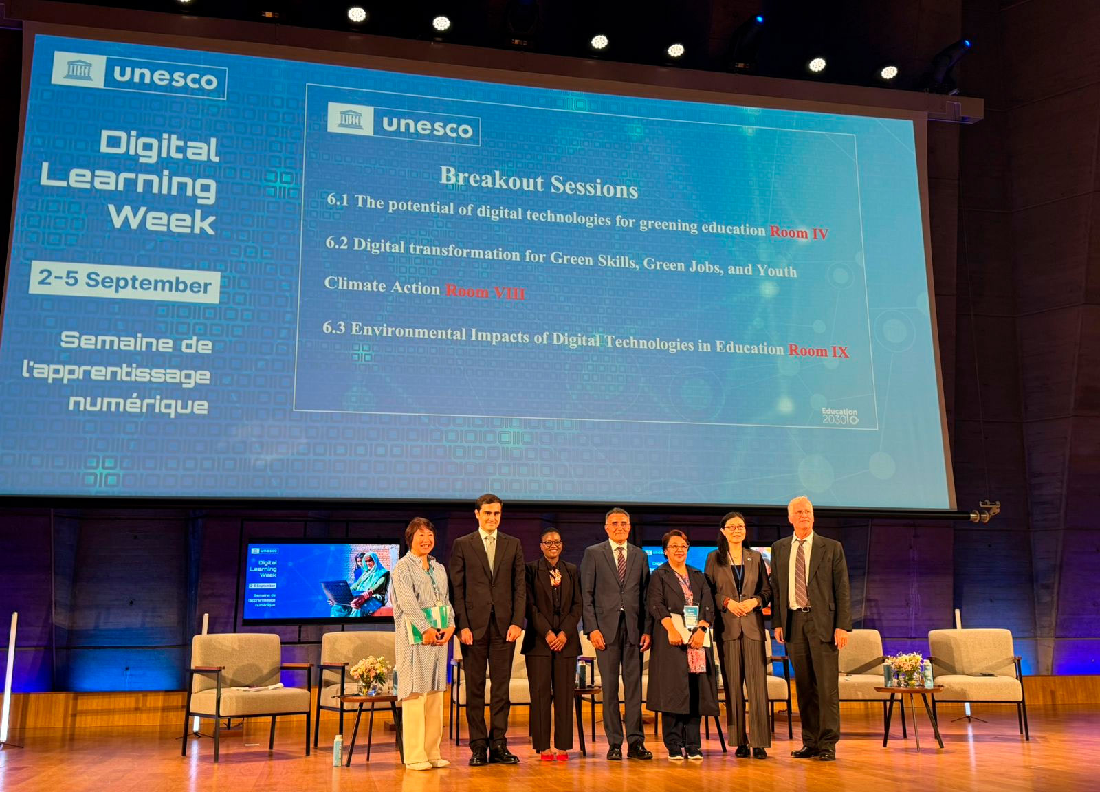 Həsən Həsənli UNESCO Rəqəmsal Öyrənmə Həftəsində çıxış edib