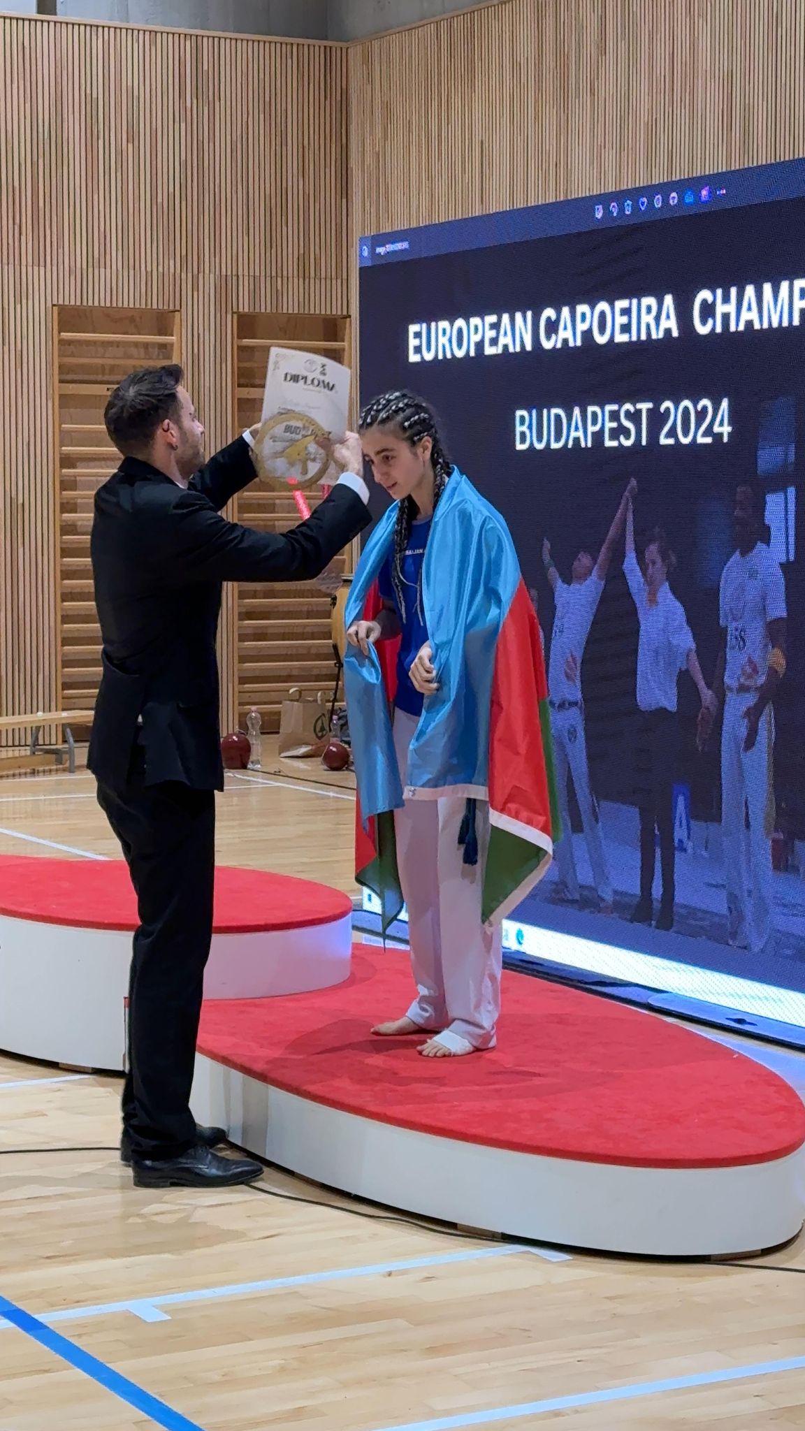 BDU tələbəsi Kapoeyra üzrə Avropa çempionatında bürünc medal qazanıb