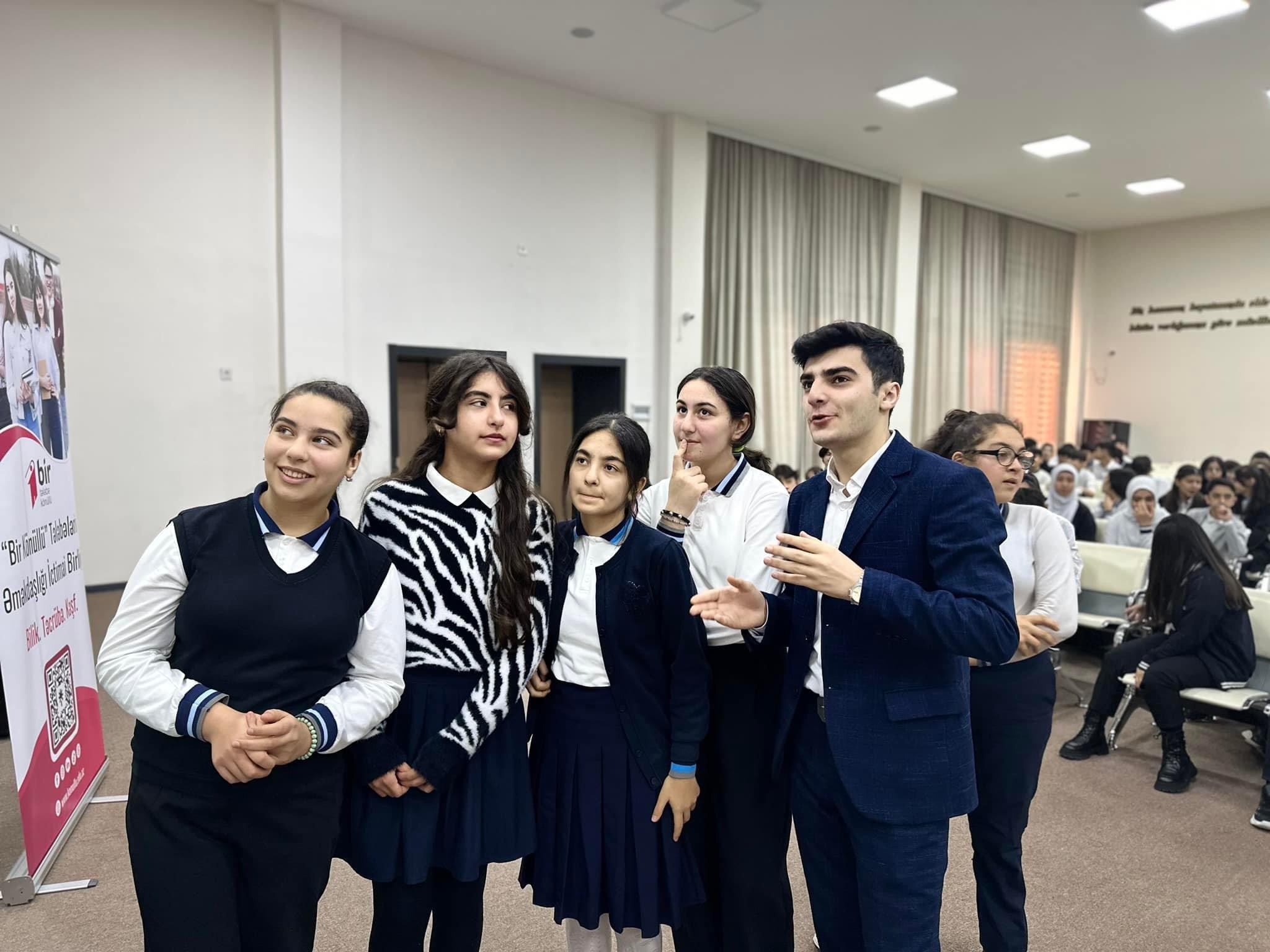 “Məktəbli könüllü” proqramının açılış mərasimi keçiriləcək