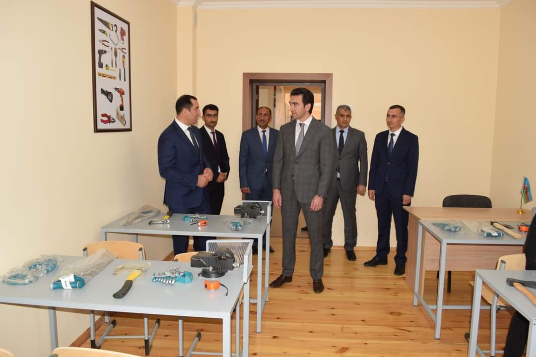 Heydər Əliyev Fondu tərəfindən Şamaxı rayonunda tikilən daha bir məktəb binası istifadəyə verilib
