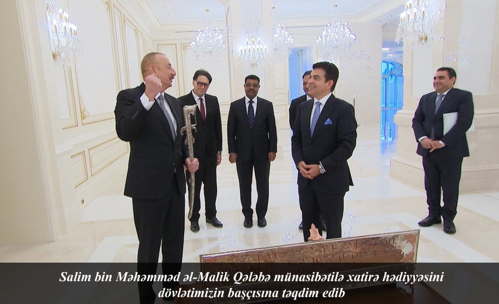 Prezident İlham Əliyev ICESCO-nun Baş direktorunun rəhbərlik etdiyi nümayəndə heyətini qəbul edib