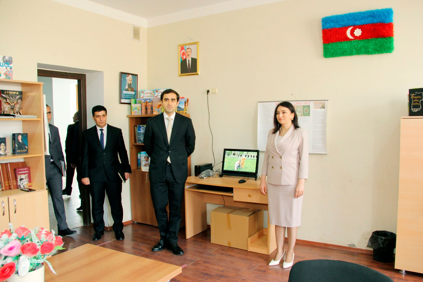 Nazir müavini Həsən Həsənli Şəkidə olub