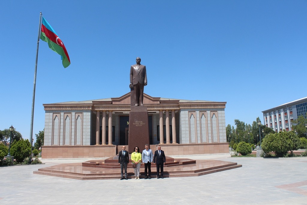 TÜBİTAK rəhbəri Naxçıvanda səfərdə olub