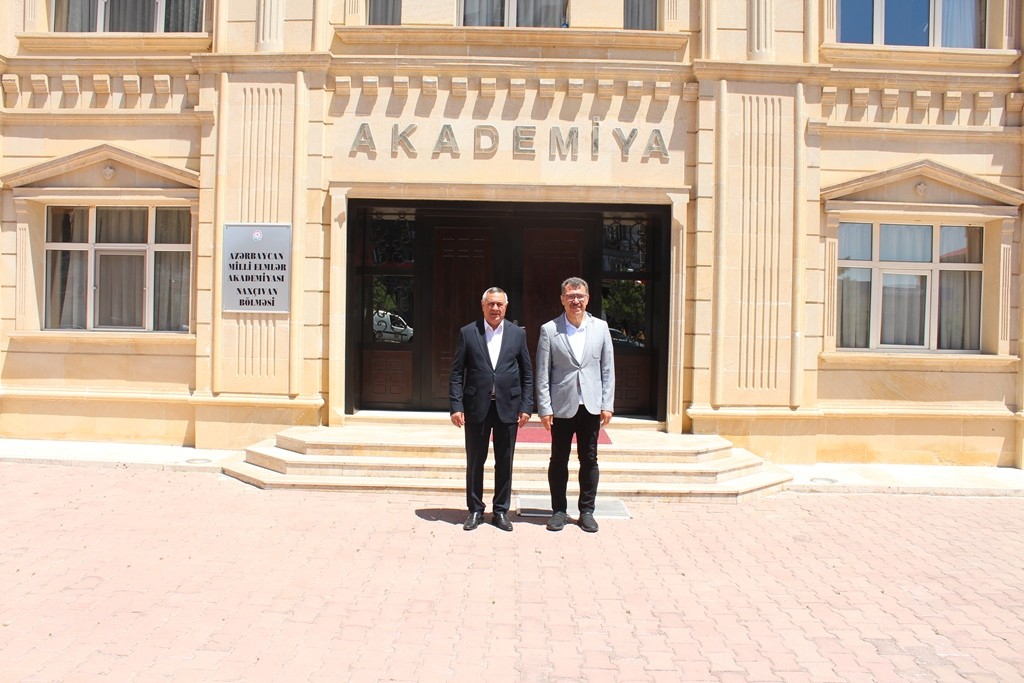 TÜBİTAK rəhbəri Naxçıvanda səfərdə olub