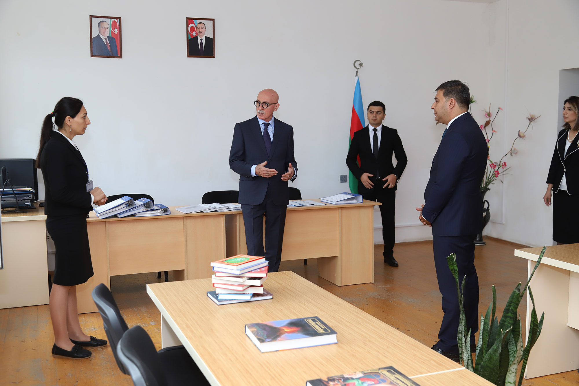 Nazir müavini Firudin Qurbanov Yevlaxda olub