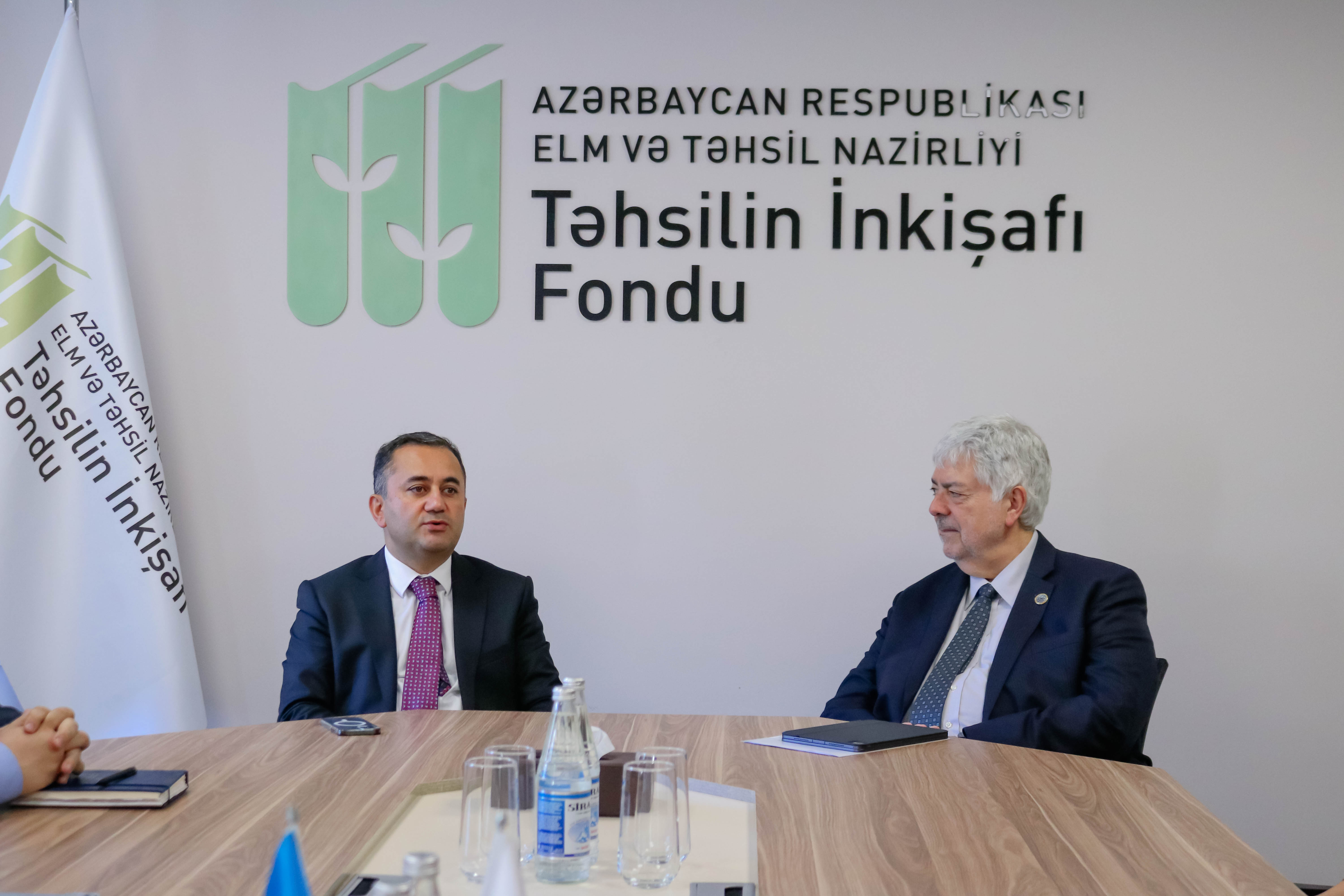 Dünya Təhsil Forumunun direktoru Təhsilin İnkişafı Fondunun qonağı olub
