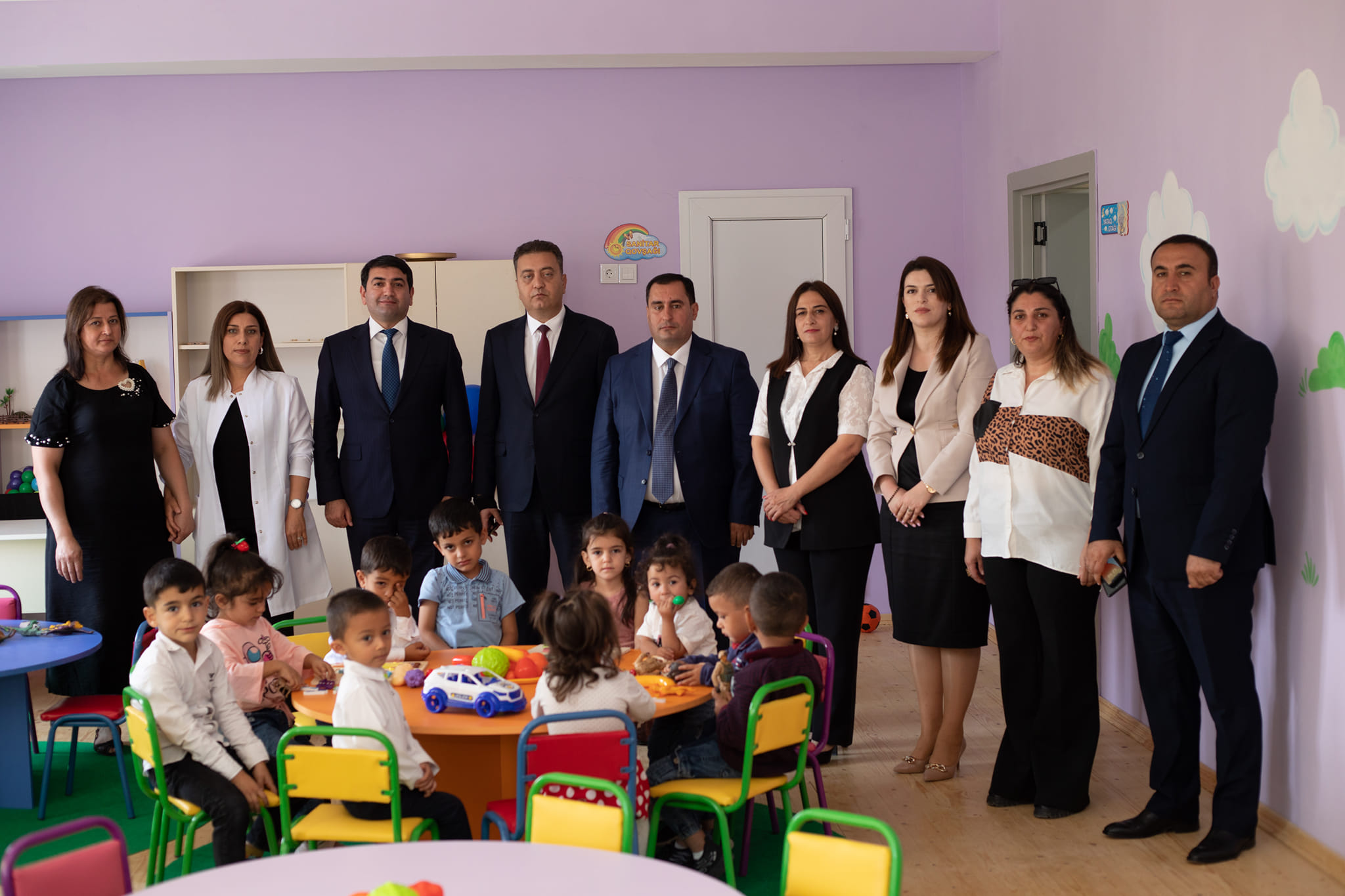 Laçının Sus kəndində məktəbəqədər və ümumi təhsil müəssisələri fəaliyyətə başlayıb