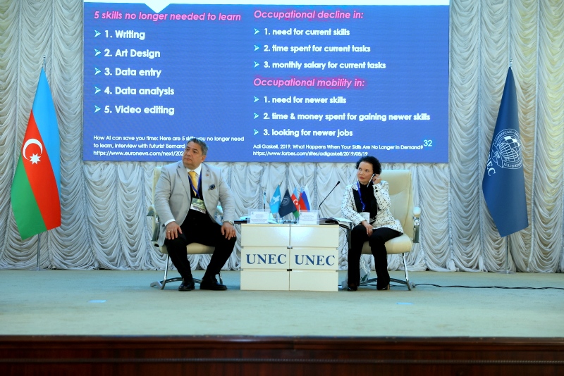 UNEC-də Yaşıl dünya və COP mövzusunda beynəlxalq elmi konfrans keçirilir